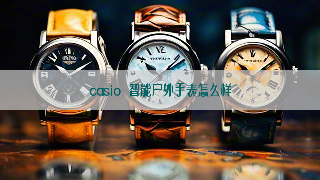 casio 智能户外手表怎么样